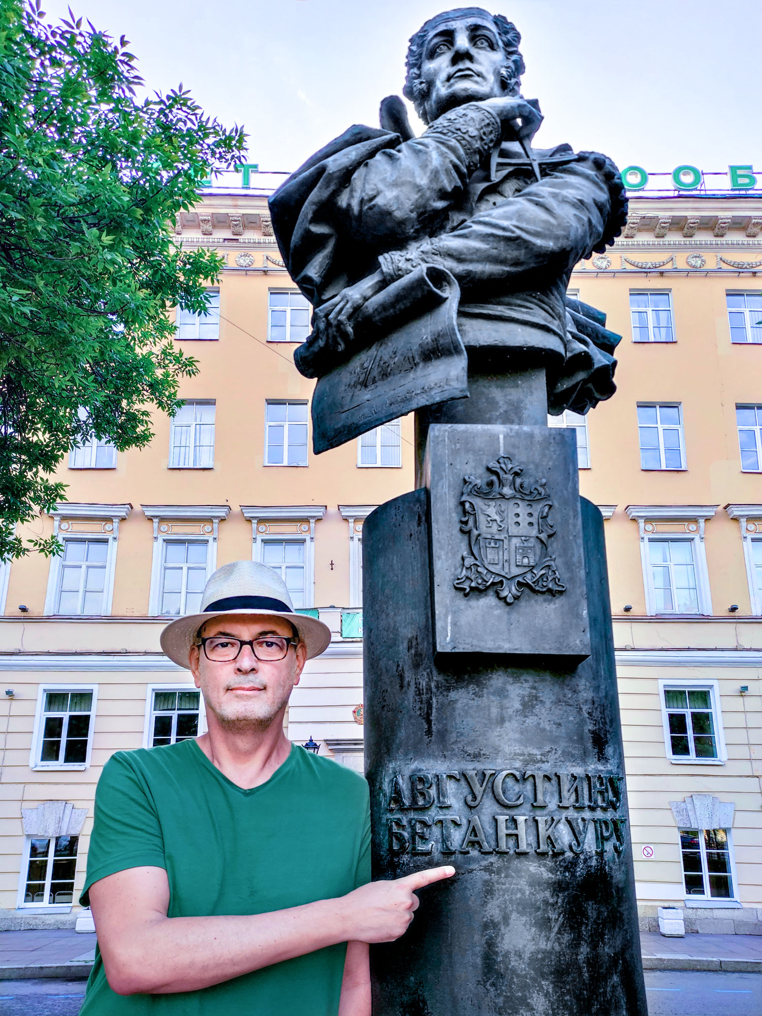 Agustín de Betancourt, in Sankt Petersburg, spanischer Ingenieur, der für einen Großteil der Entwicklung Russlands verantwortlich war